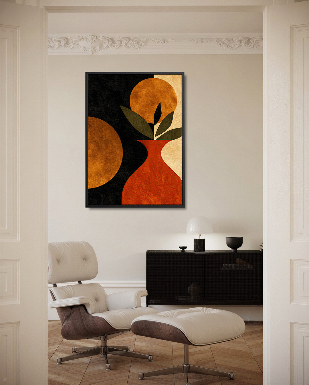 Geometrische vormen Kunstwerk