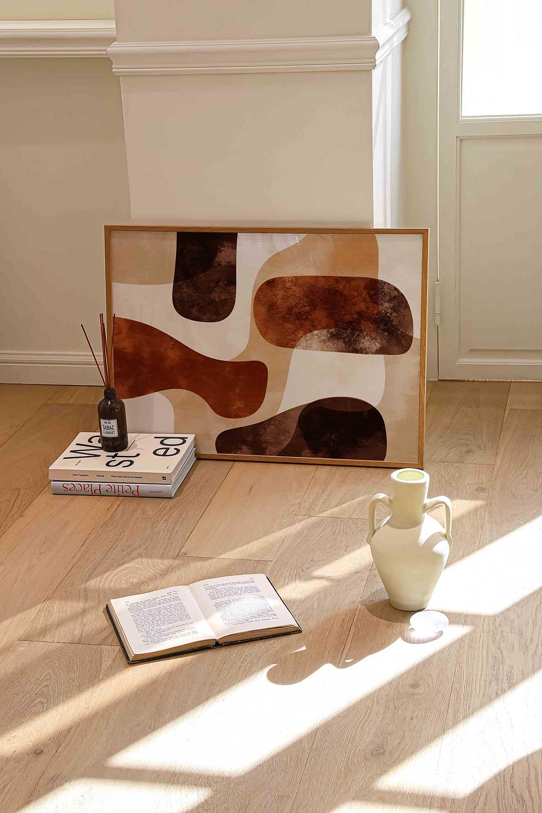 Abstracte vormen Poster