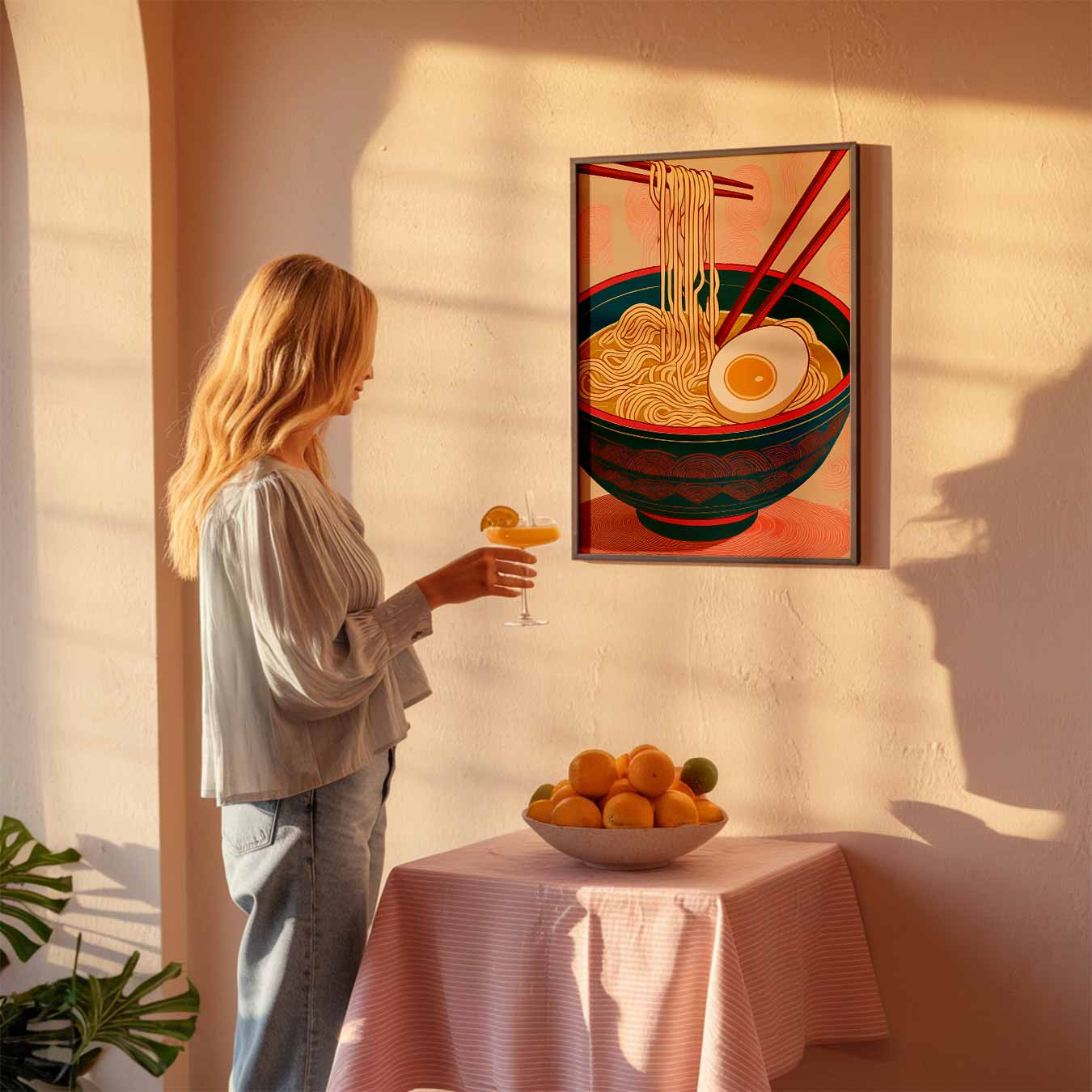 Ramen Noodles Poster-WallArtistic