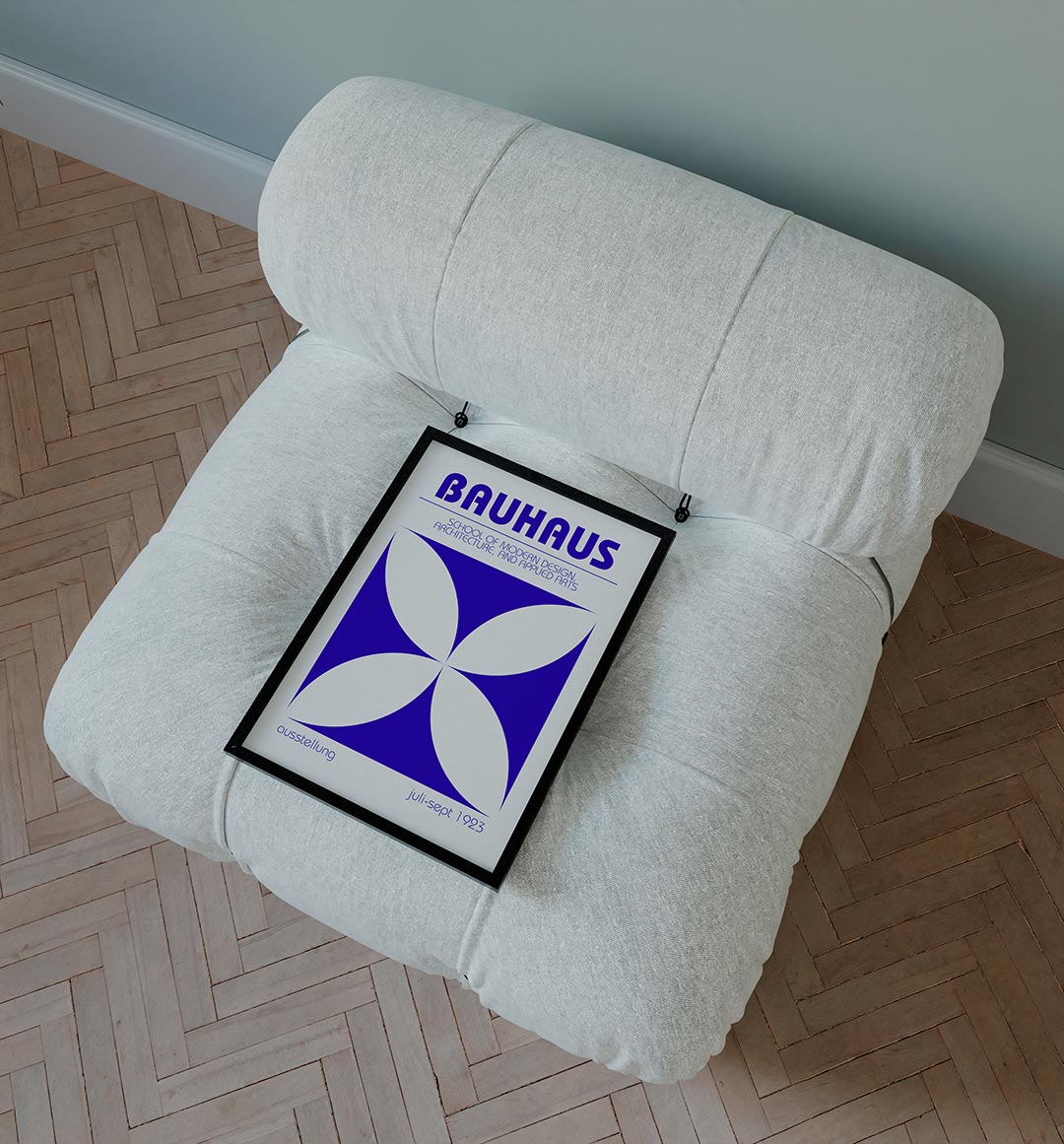 Vorm en kleur Poster