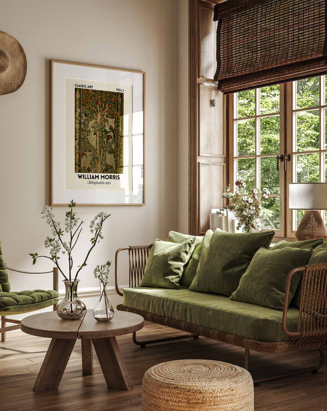 Natuurlijke Elegantie: William Morris Poster-WallArtistic