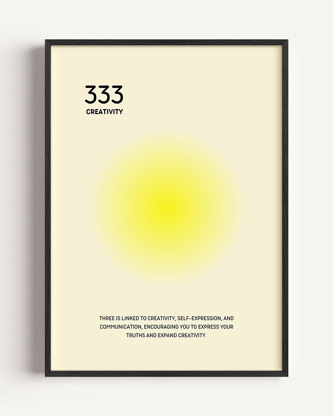 Inspiratieposter Creativiteit 333 Poster-WallArtistic