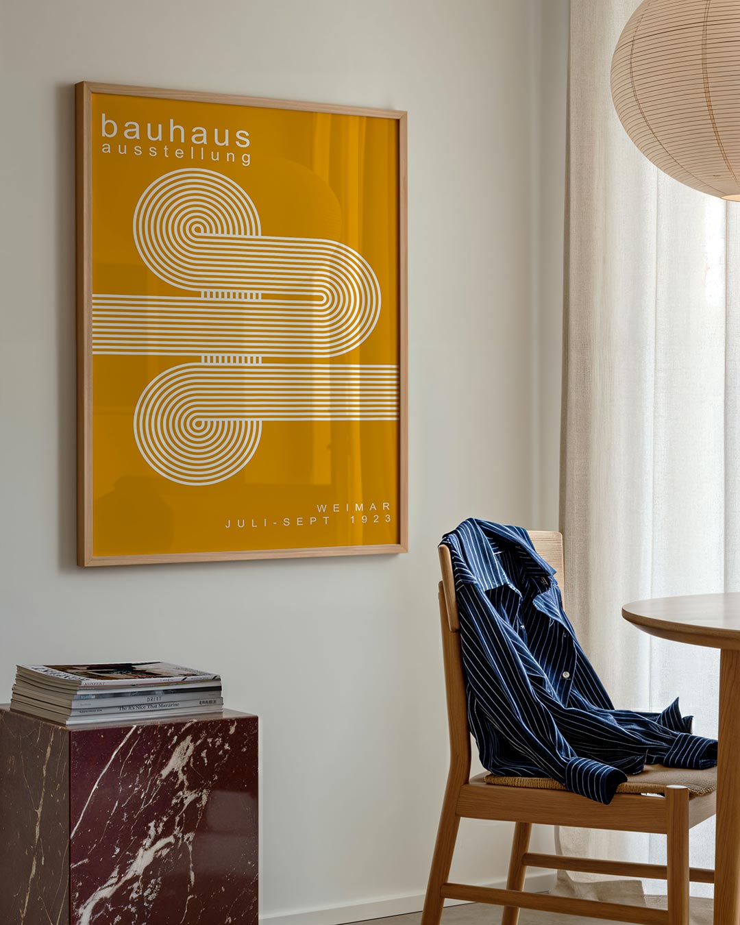 Lijnen en kleurvlakken Poster