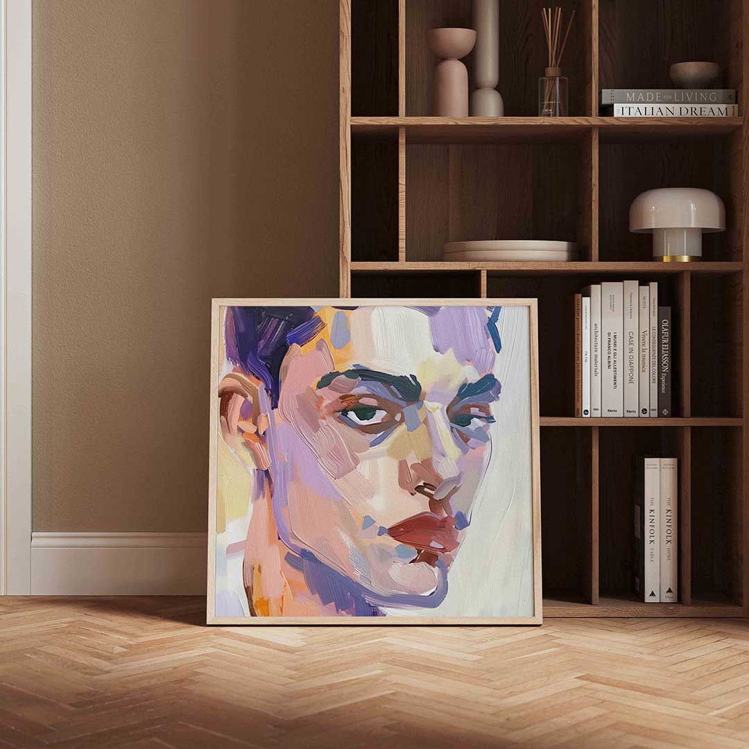 Abstract portret Poster