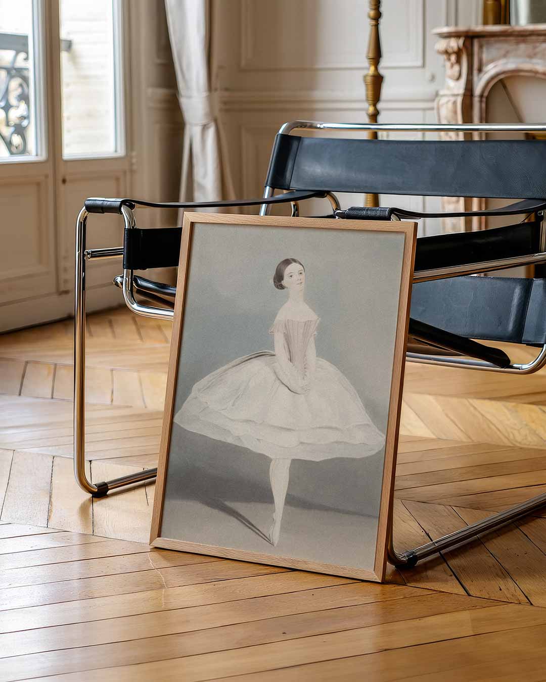 Elegantie van de Ballerina Poster-WallArtistic