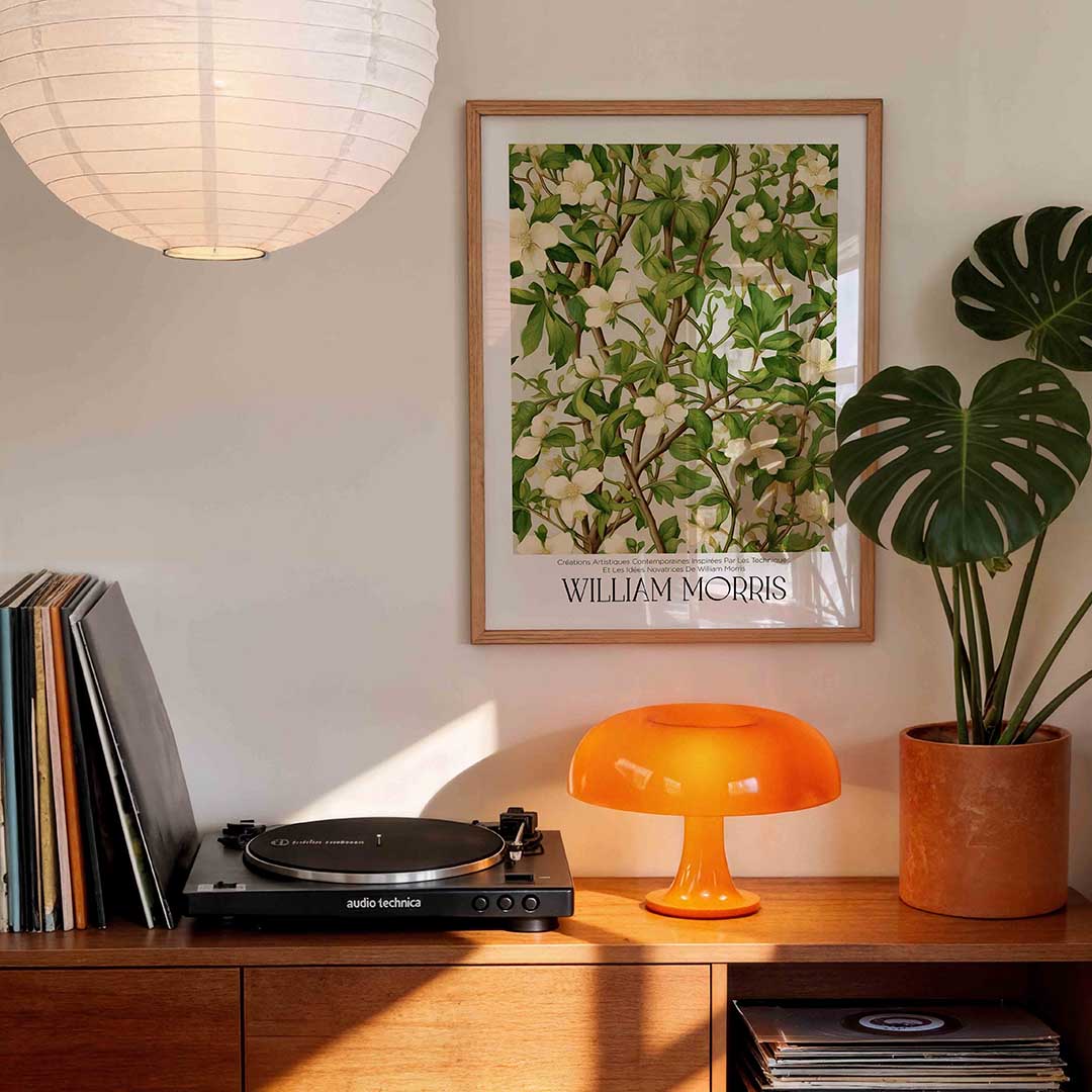 Bloemen en bladeren Poster