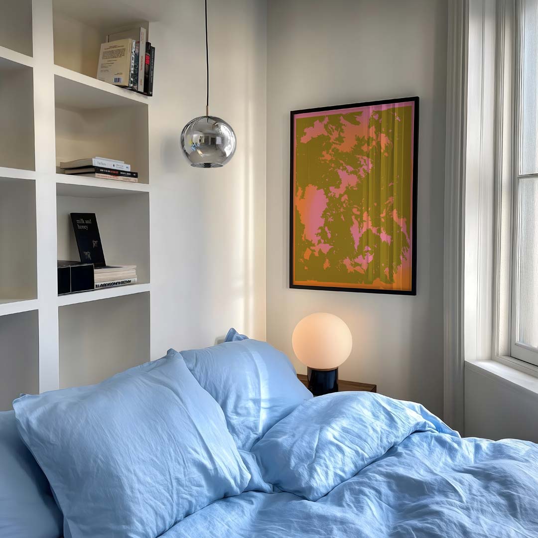 Abstracte Kleurexplosie Poster-WallArtistic