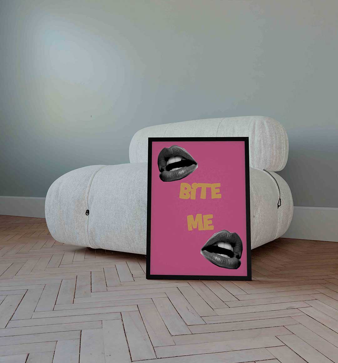 Bite me Poster
