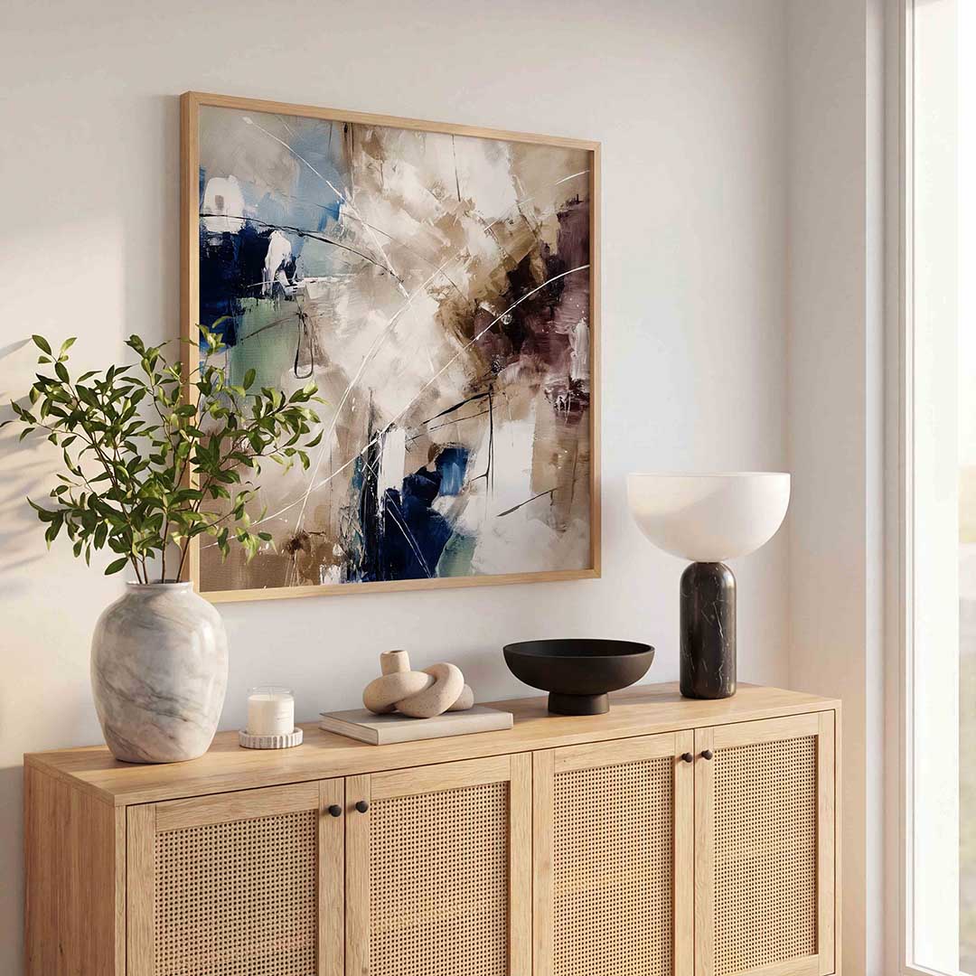 Abstracte vormen Poster