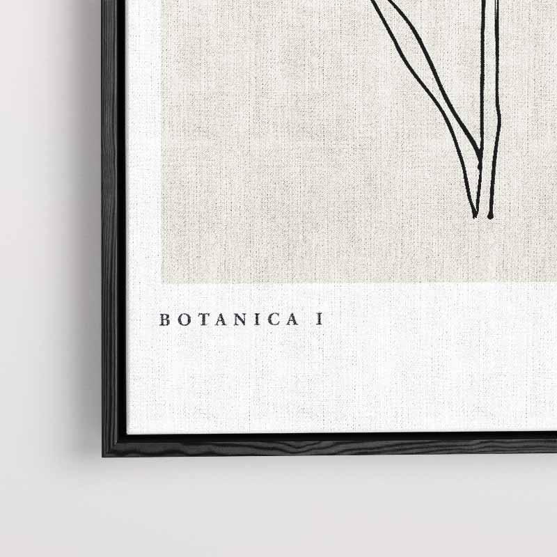 Minimalistische Tulpenkunst Kunstwerk-canvas-dibond-plexiglas-wanddecoratie-WallArtistic