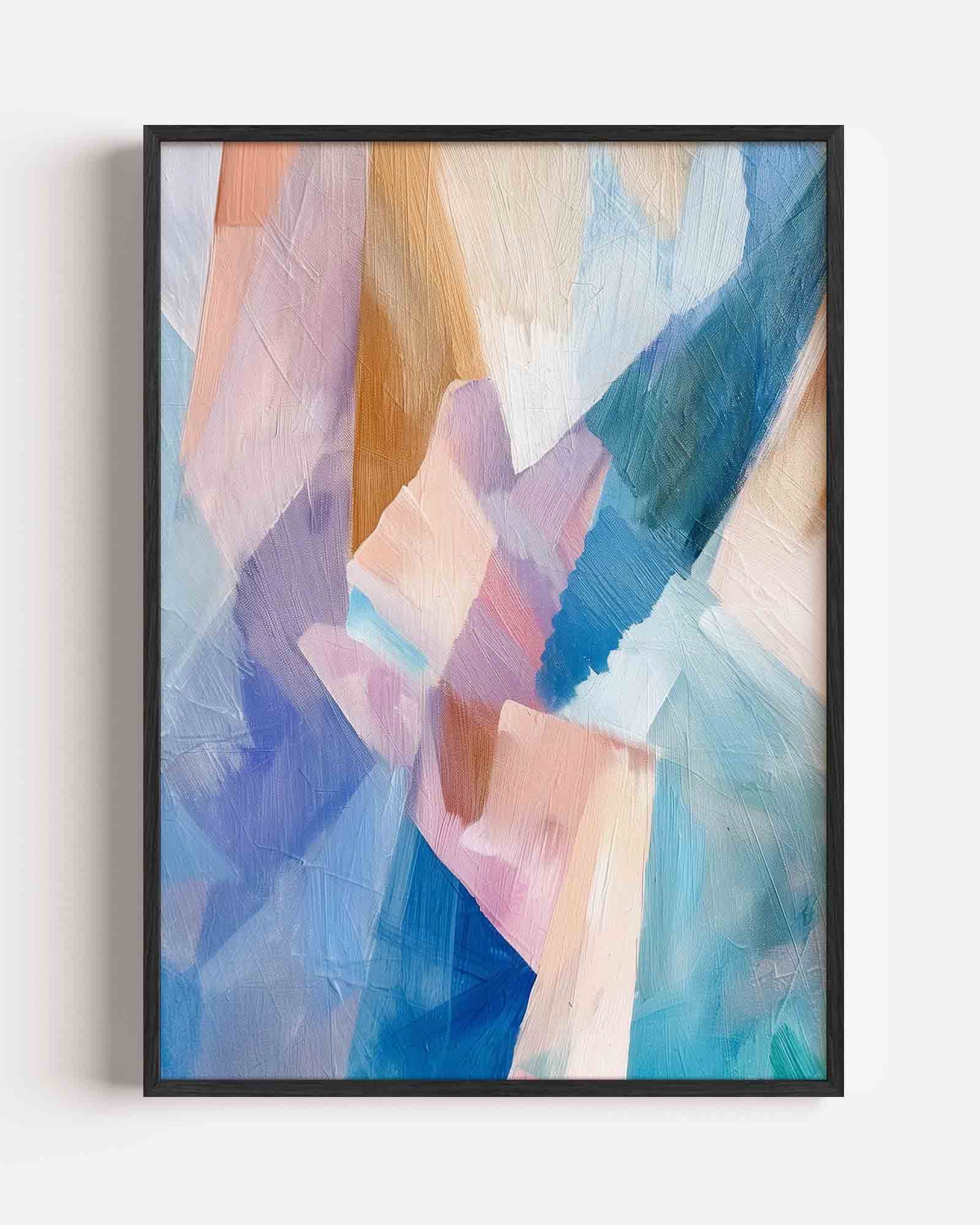 Abstracte vormen Poster