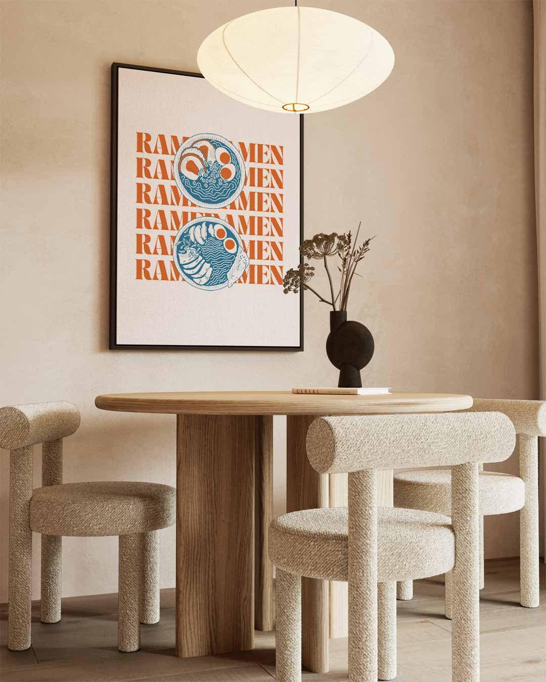 Ramen Delight Poster Kunstwerk-canvas-dibond-plexiglas-wanddecoratie-WallArtistic