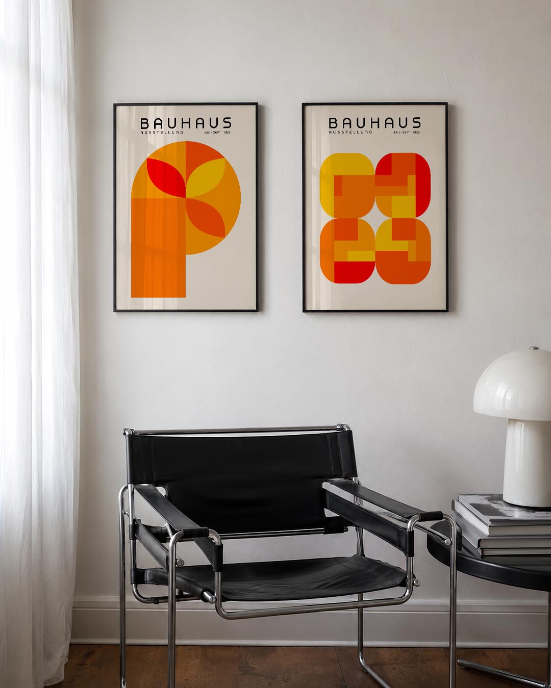 Vorm en kleurenspel Posterset
