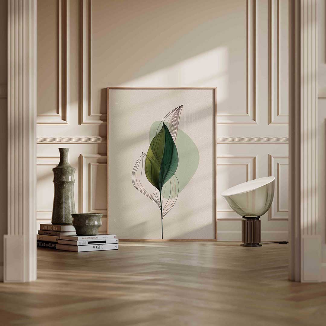 Groene bladeren Poster