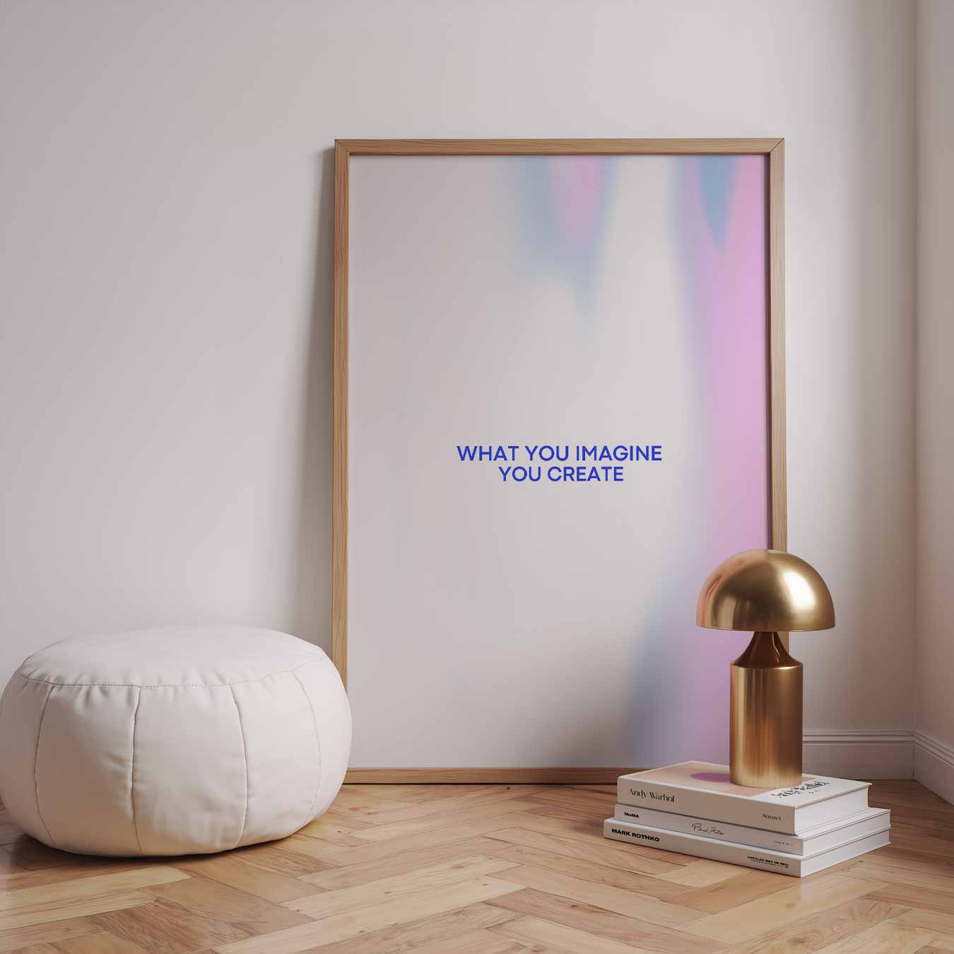 Inspirerende Creatie Poster-WallArtistic