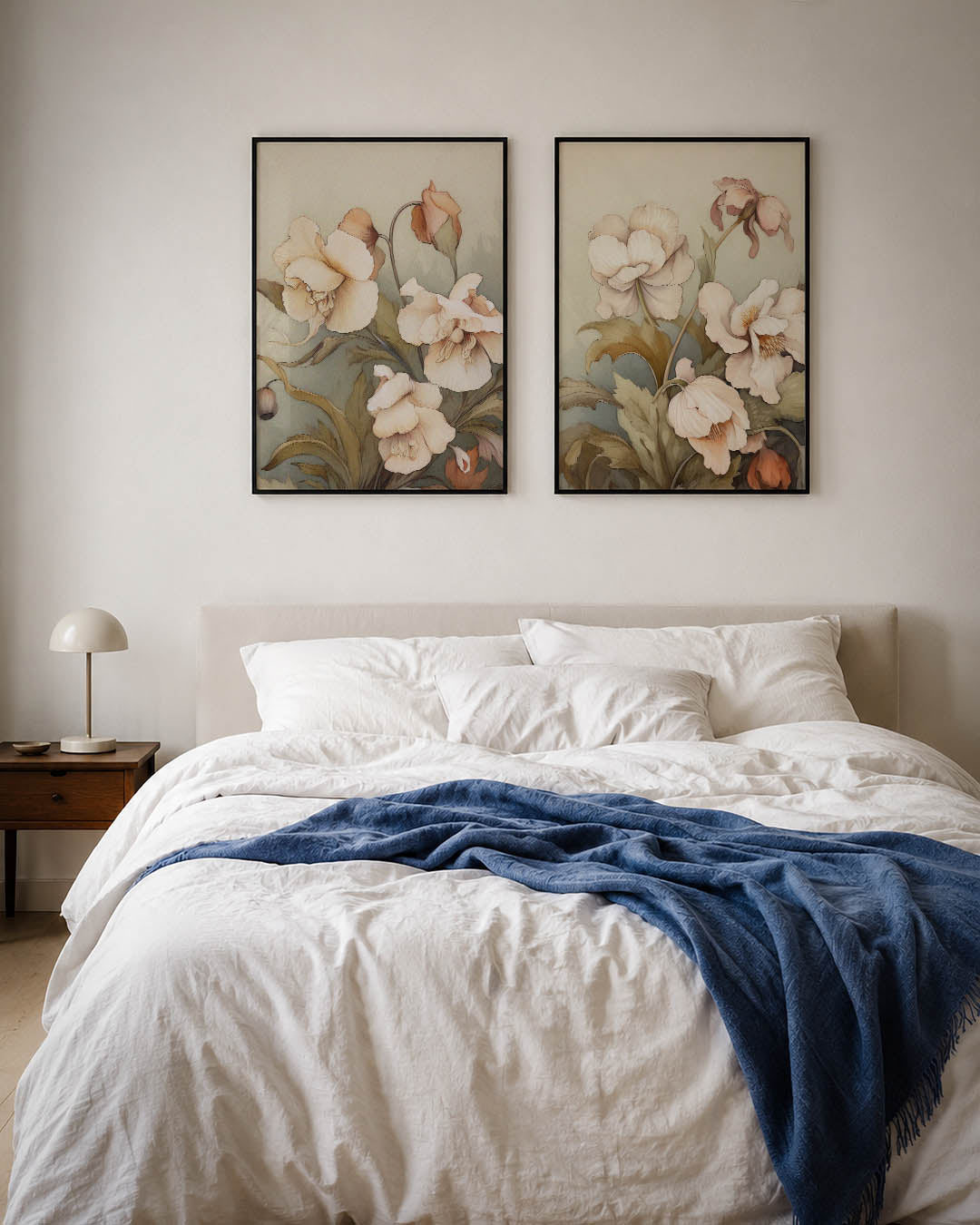 Bloemrijke sereniteit Posterset