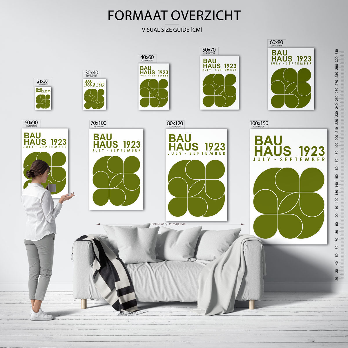 Vorm en kleur Poster