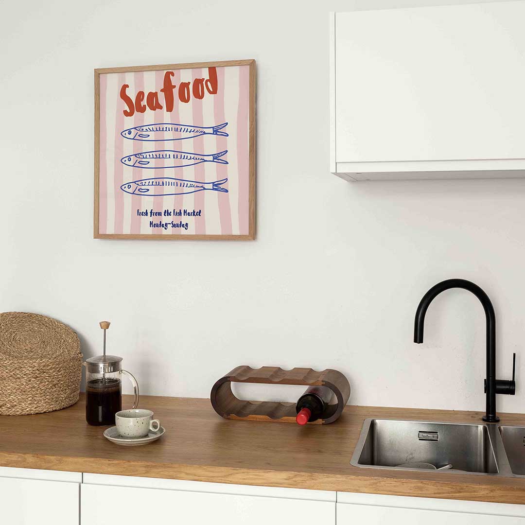 Seafood en vissen Poster