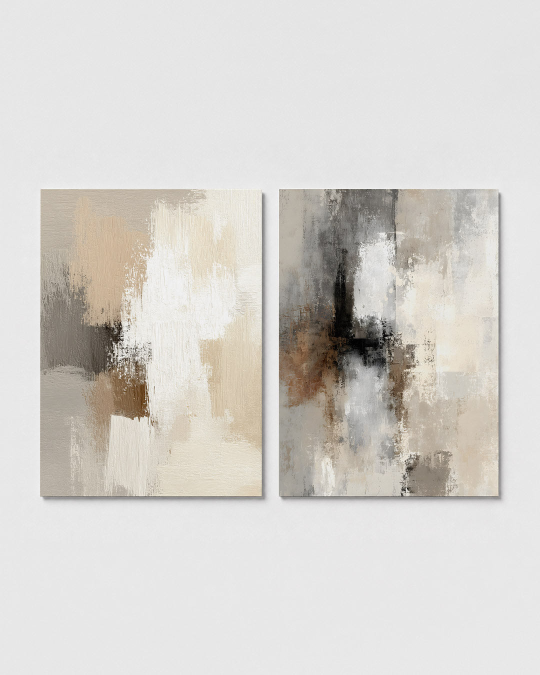 Zachte kleurvlakken Posterset
