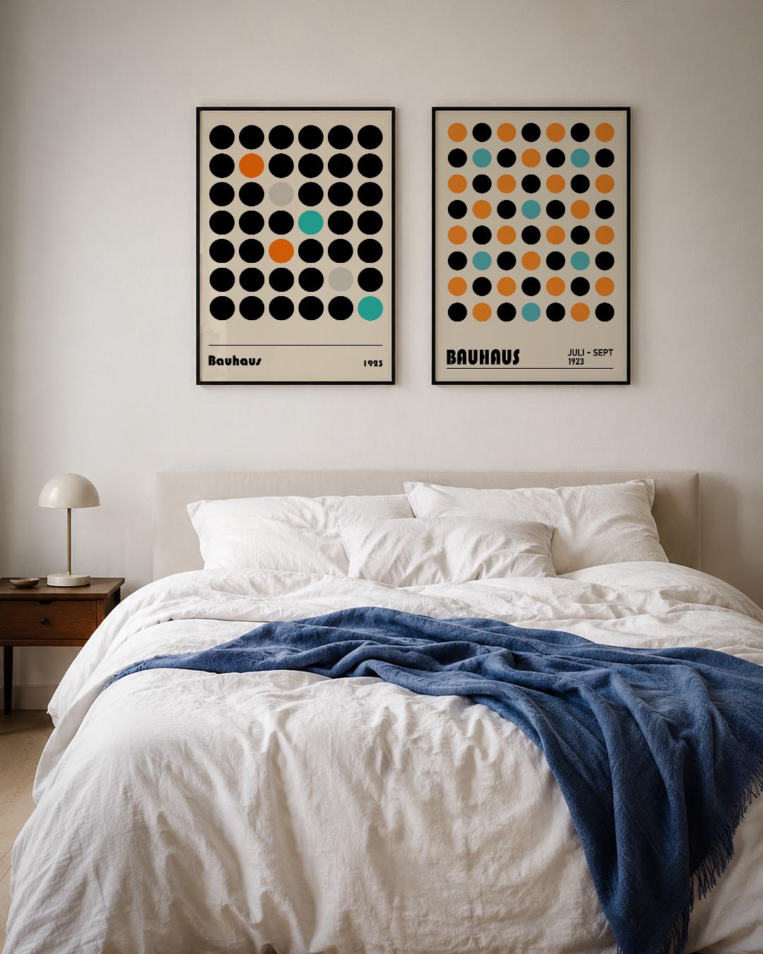 Cirkelpatroon en kleur Posterset