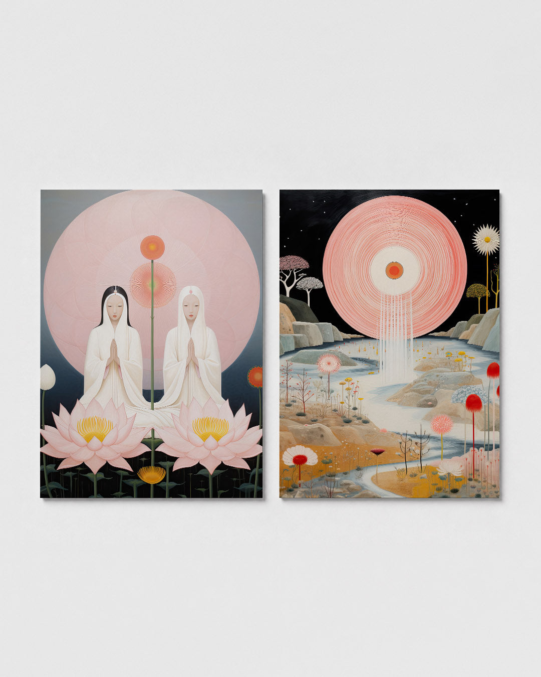 Zachte symmetrie Posterset