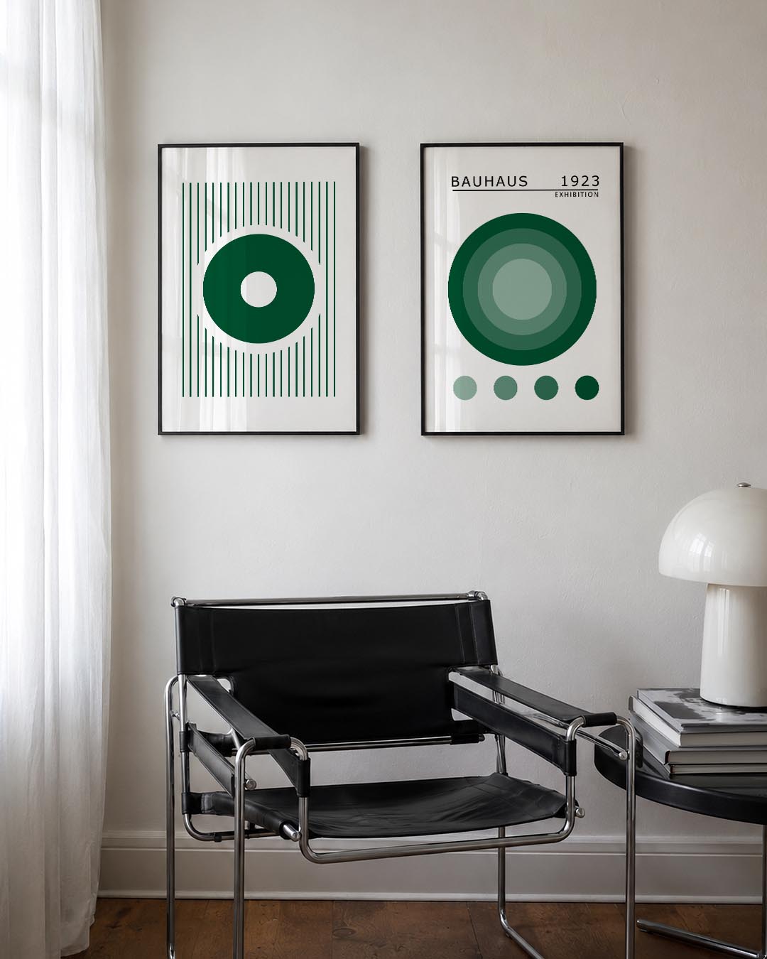 Cirkel en lijnen Posterset
