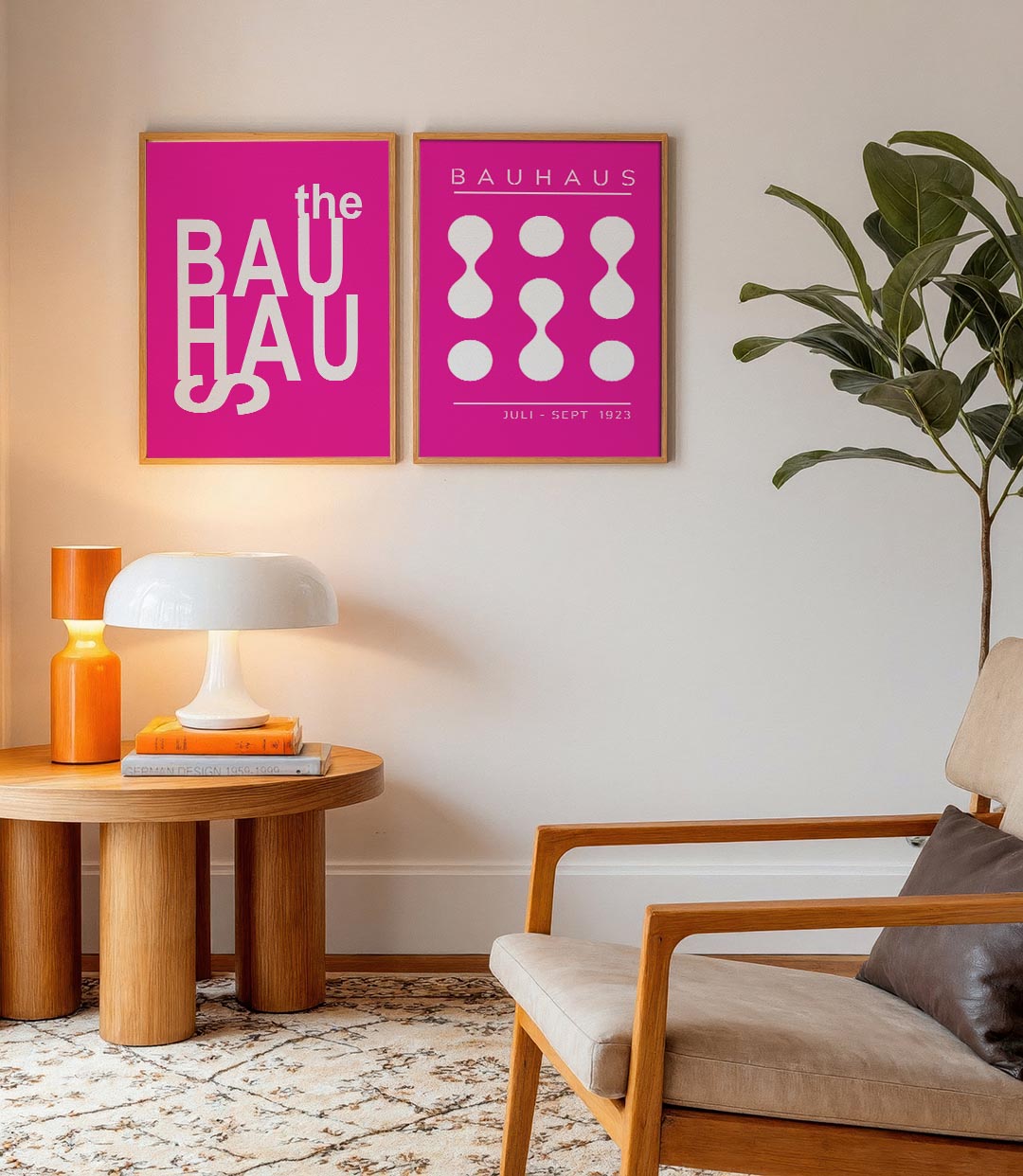 Typografisch spel Posterset