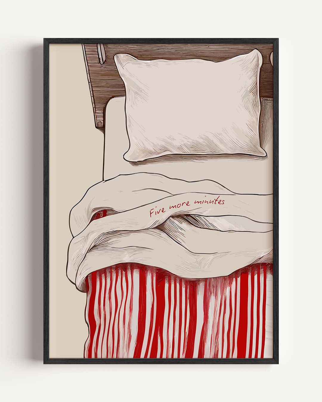 Vijf Minuten Extra Relaxatie Poster-WallArtistic