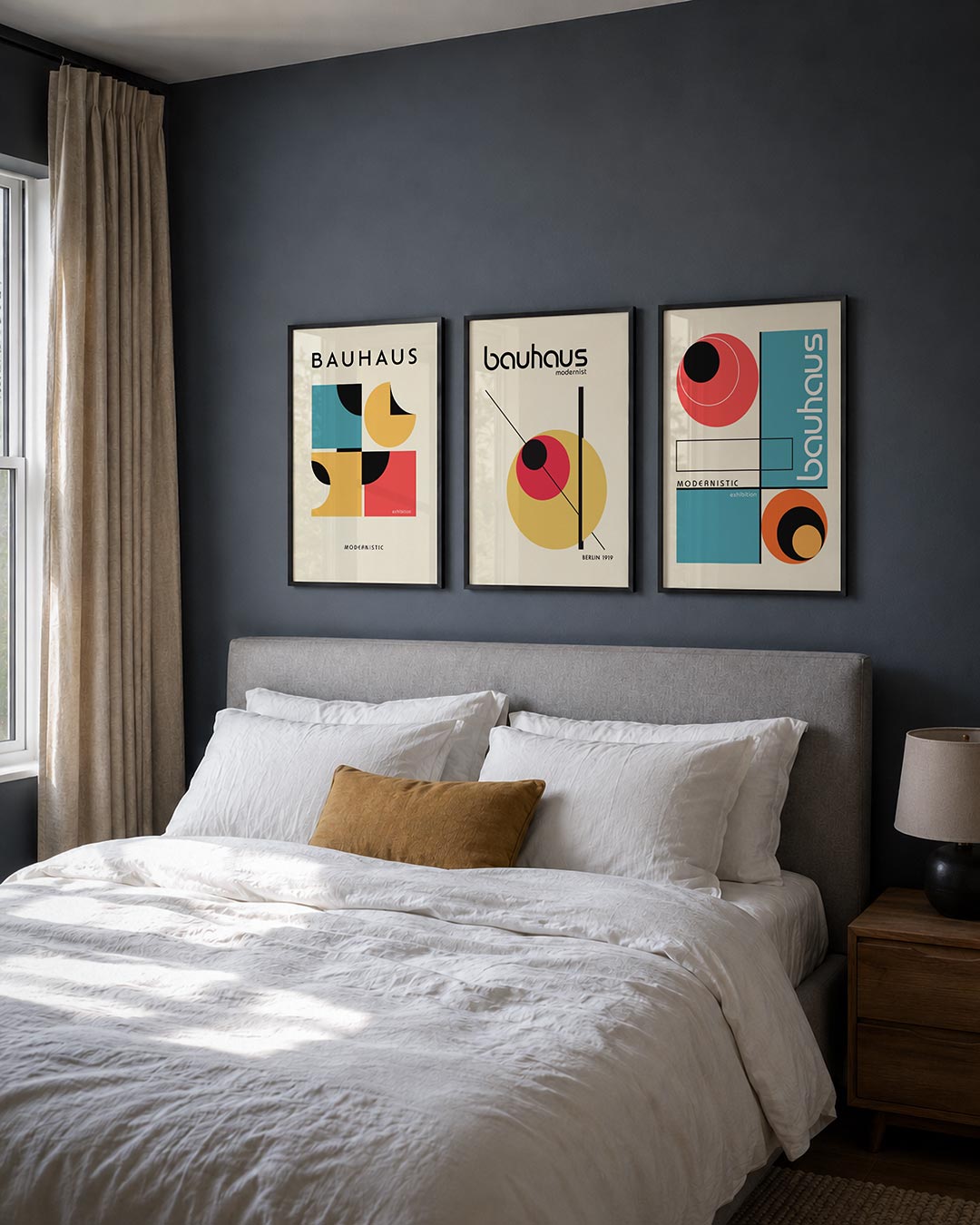 Vormen en kleurvlakken Posterset