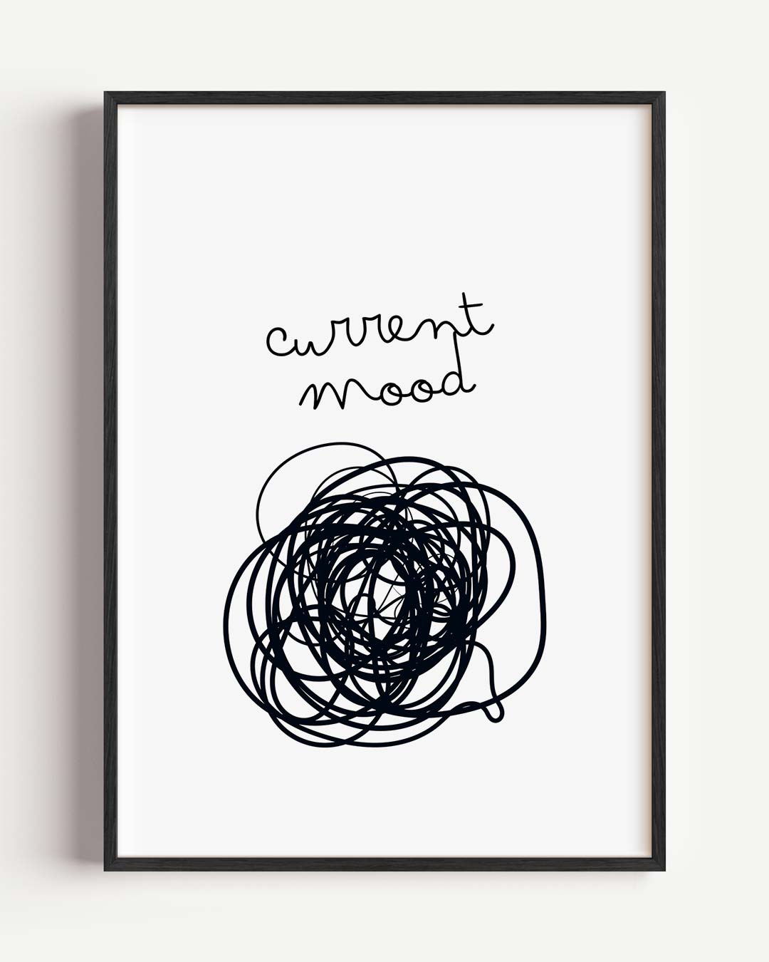 Current Mood Poster-WallArtistic