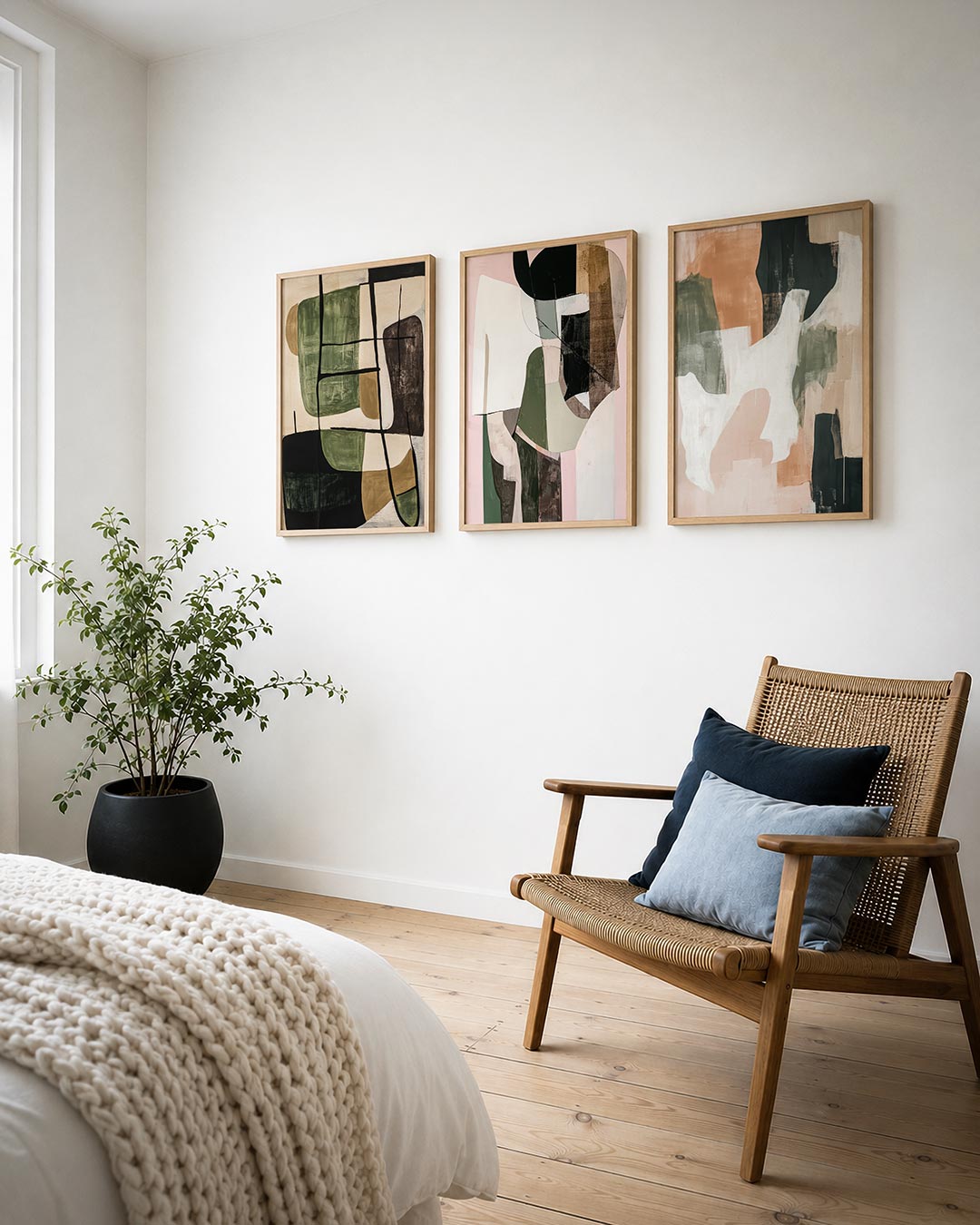 Vorm en kleurenspel Posterset