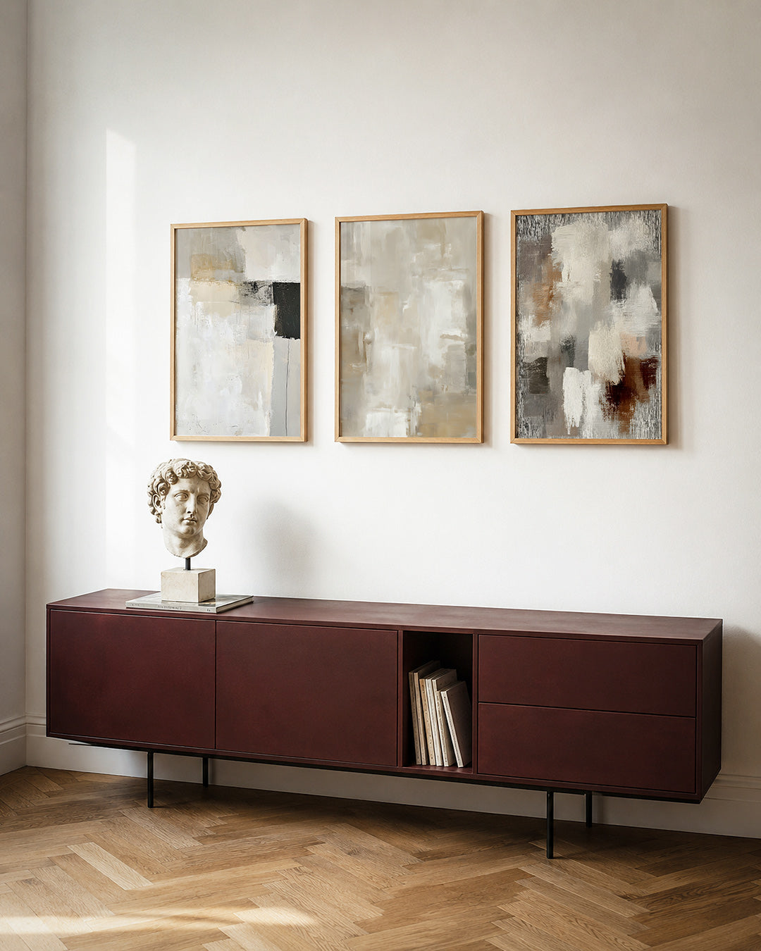 Neutrale vlakverdeling Posterset