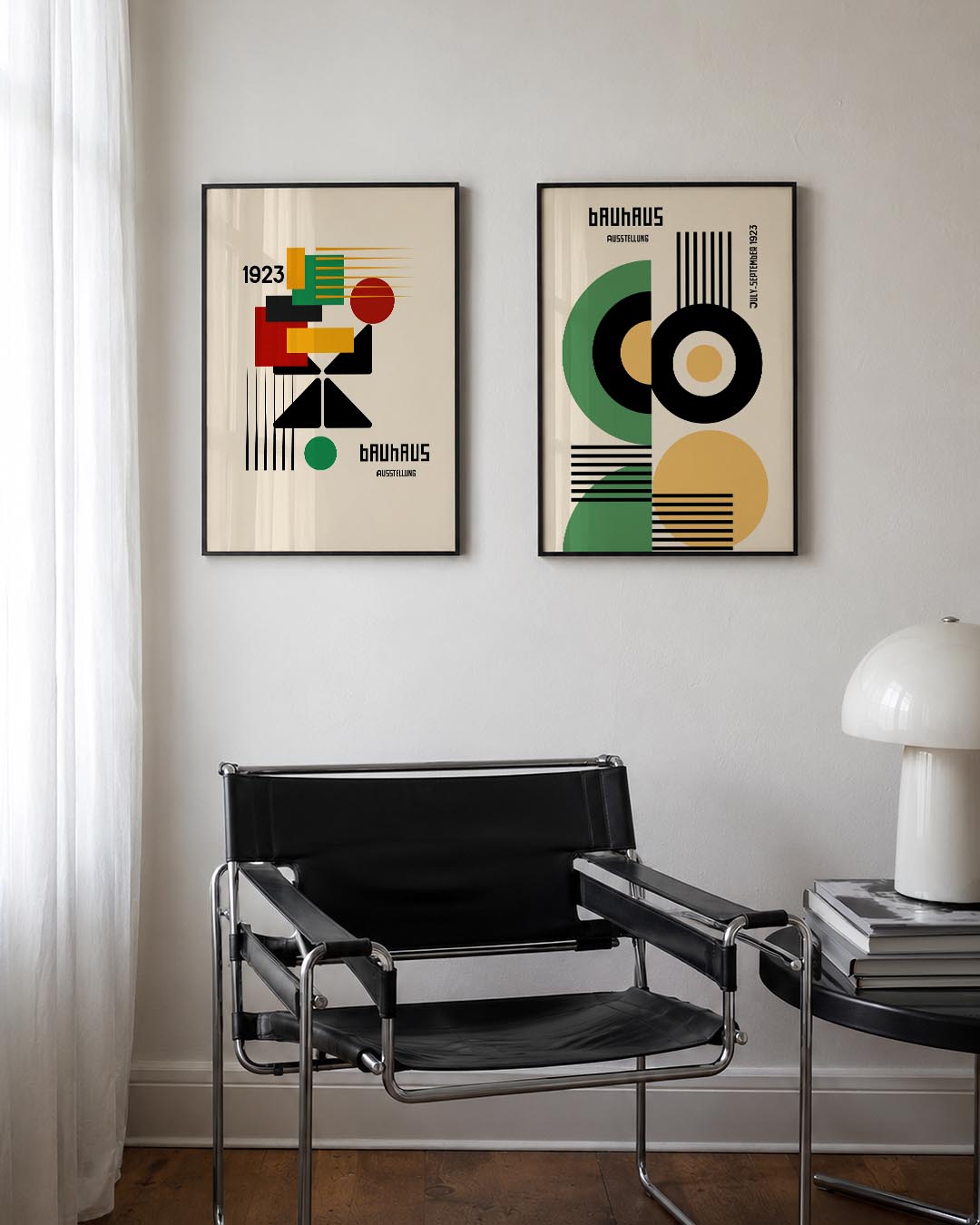 Vorm en kleurenspel Posterset