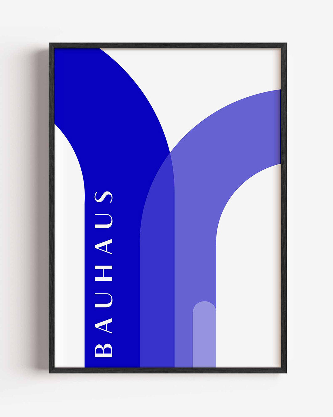 Kleurvlakken en lijnen Poster