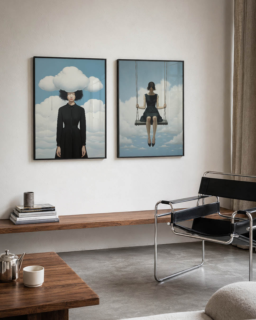 Dromerige wolken Posterset