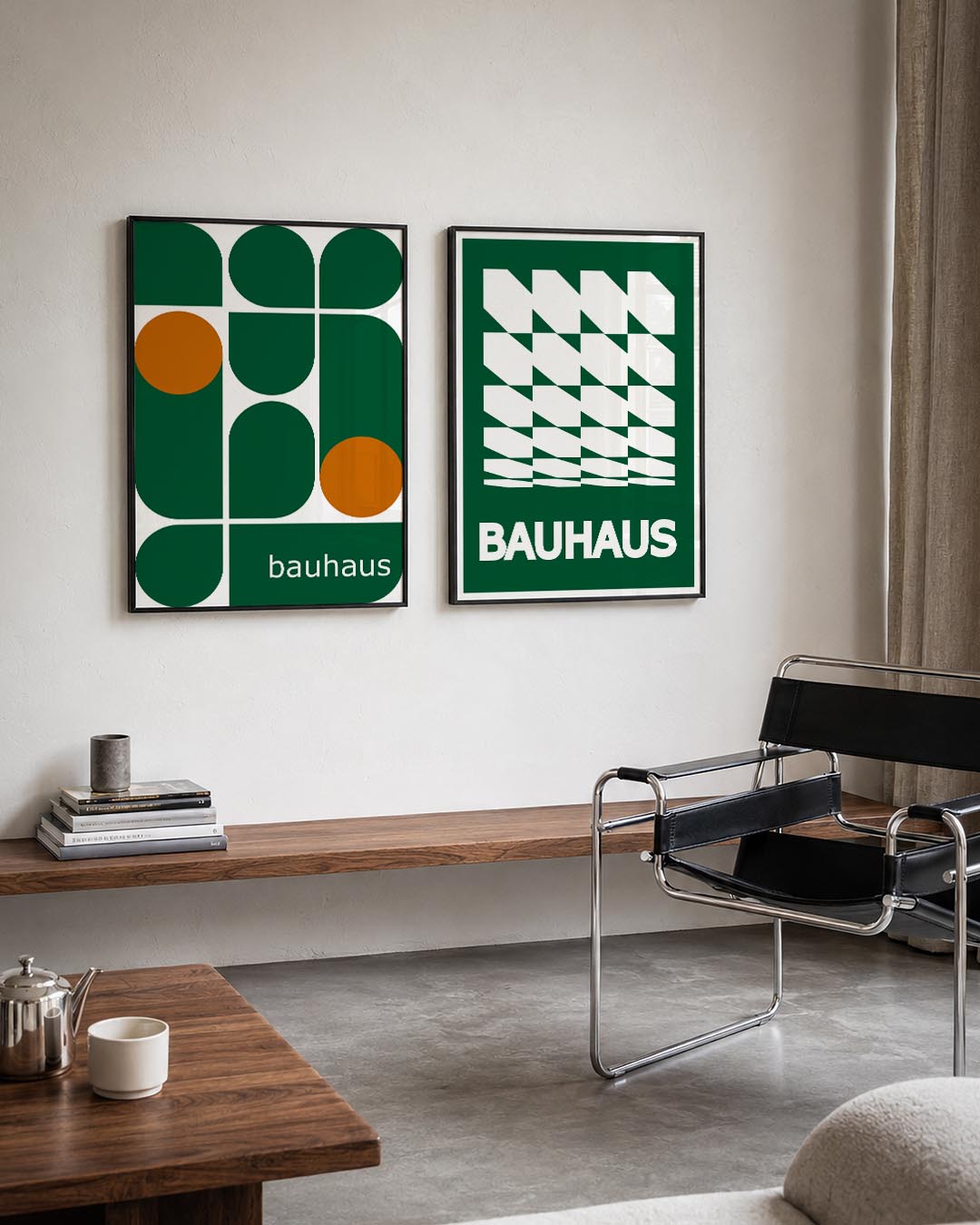 Vormen en vlakken Posterset