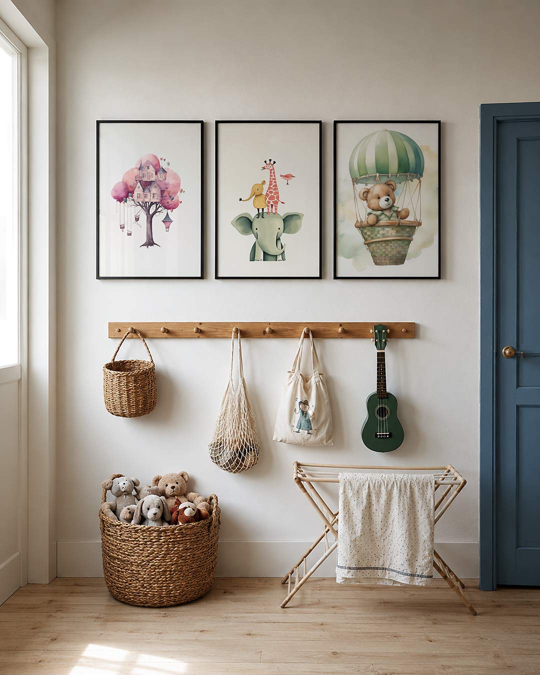 Luchtige droomvlucht Posterset