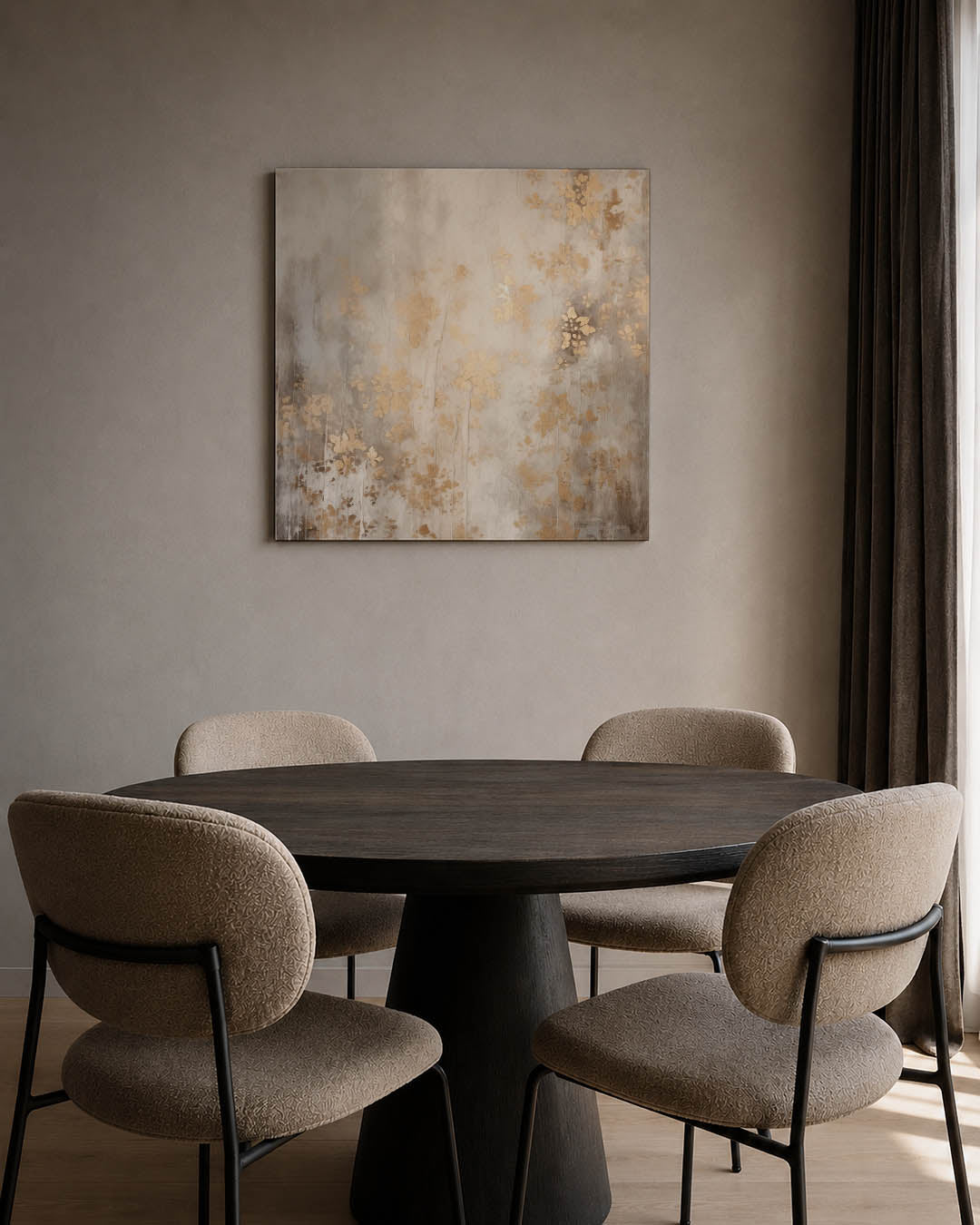Bloemrijke nevel Kunstwerk