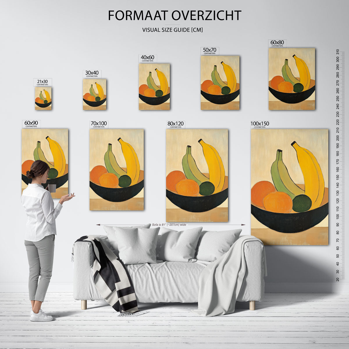 Fruit in schaal Poster