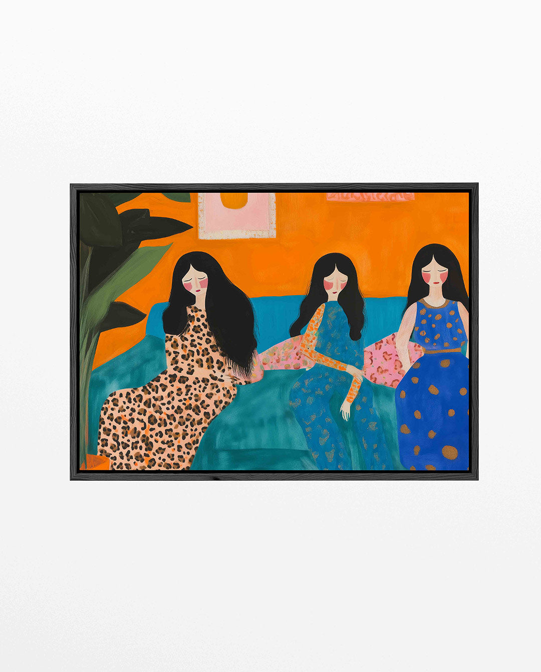 Vrolijke figuren Kunstwerk