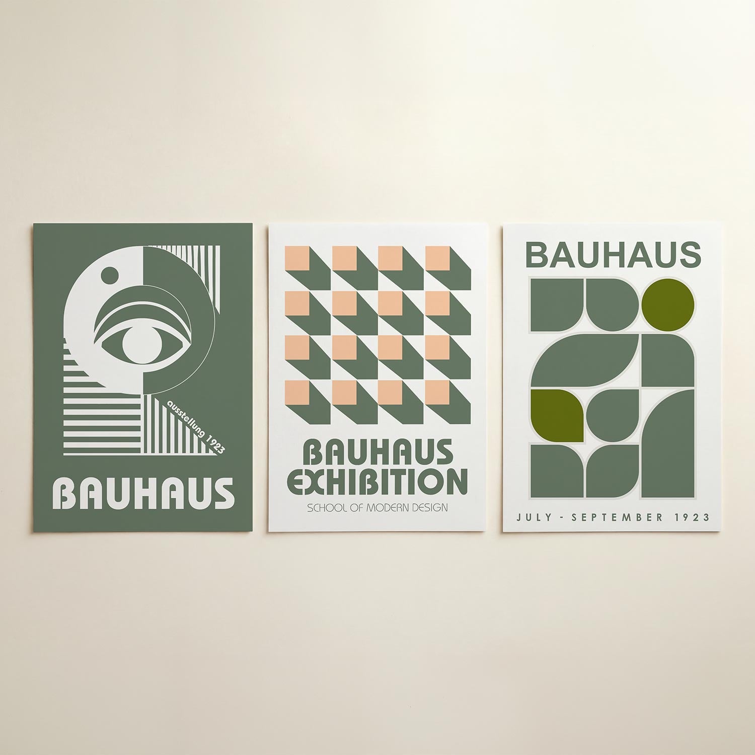 Oog en lijnen Posterset