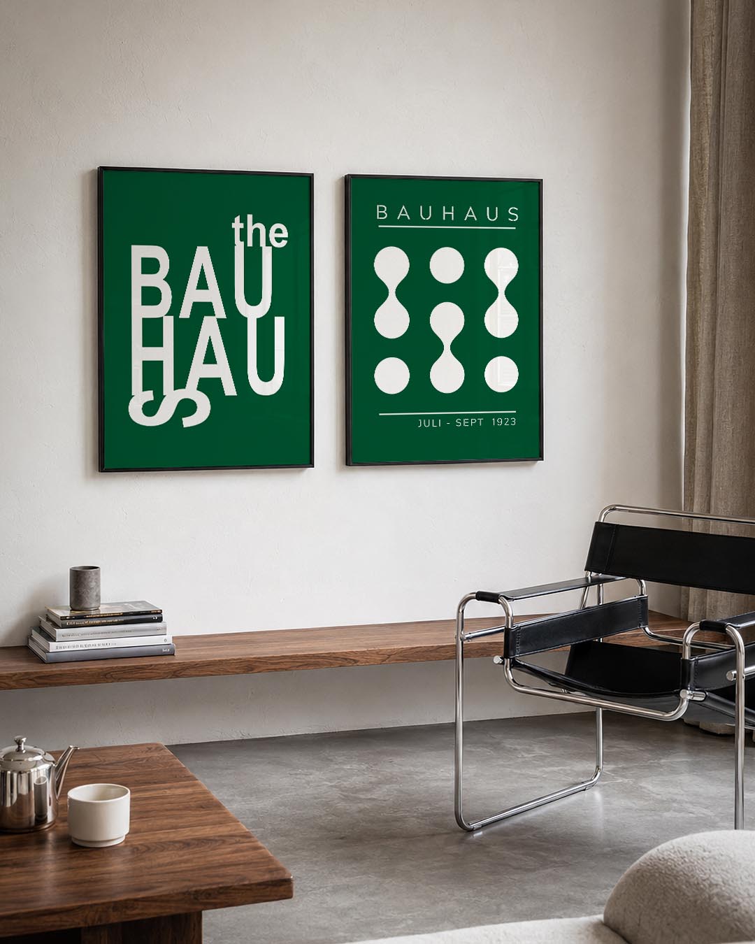 Typografische dynamiek Posterset