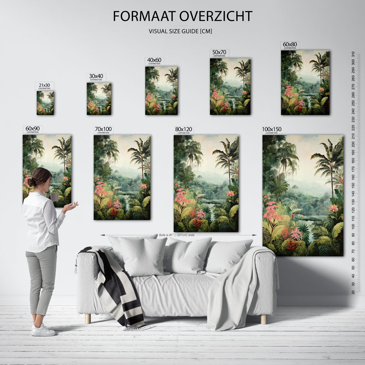 Tropische planten Poster