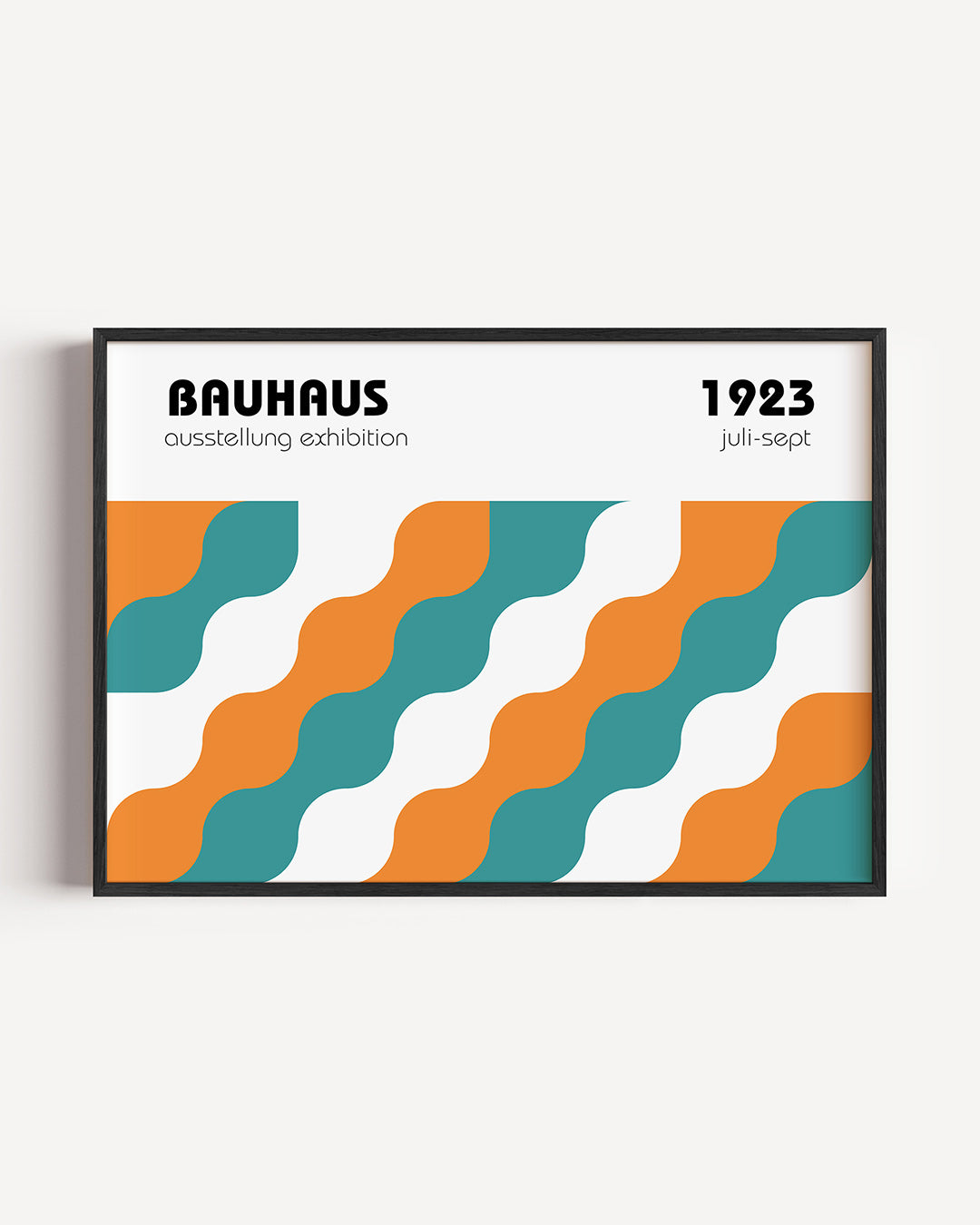 Golvend lijnenspel Poster