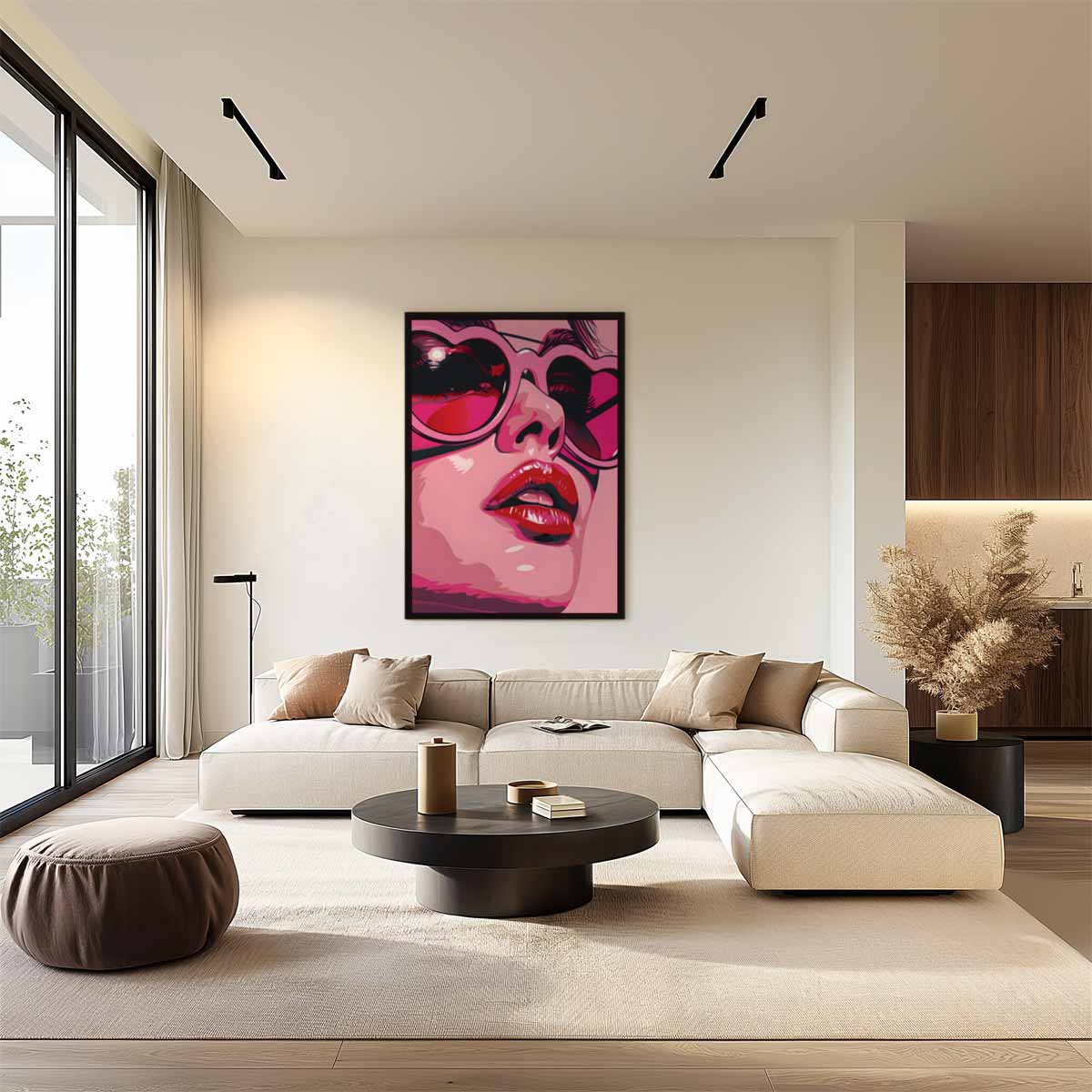 Glamoureuze Dromen Kunstwerk-canvas-dibond-plexiglas-wanddecoratie-WallArtistic