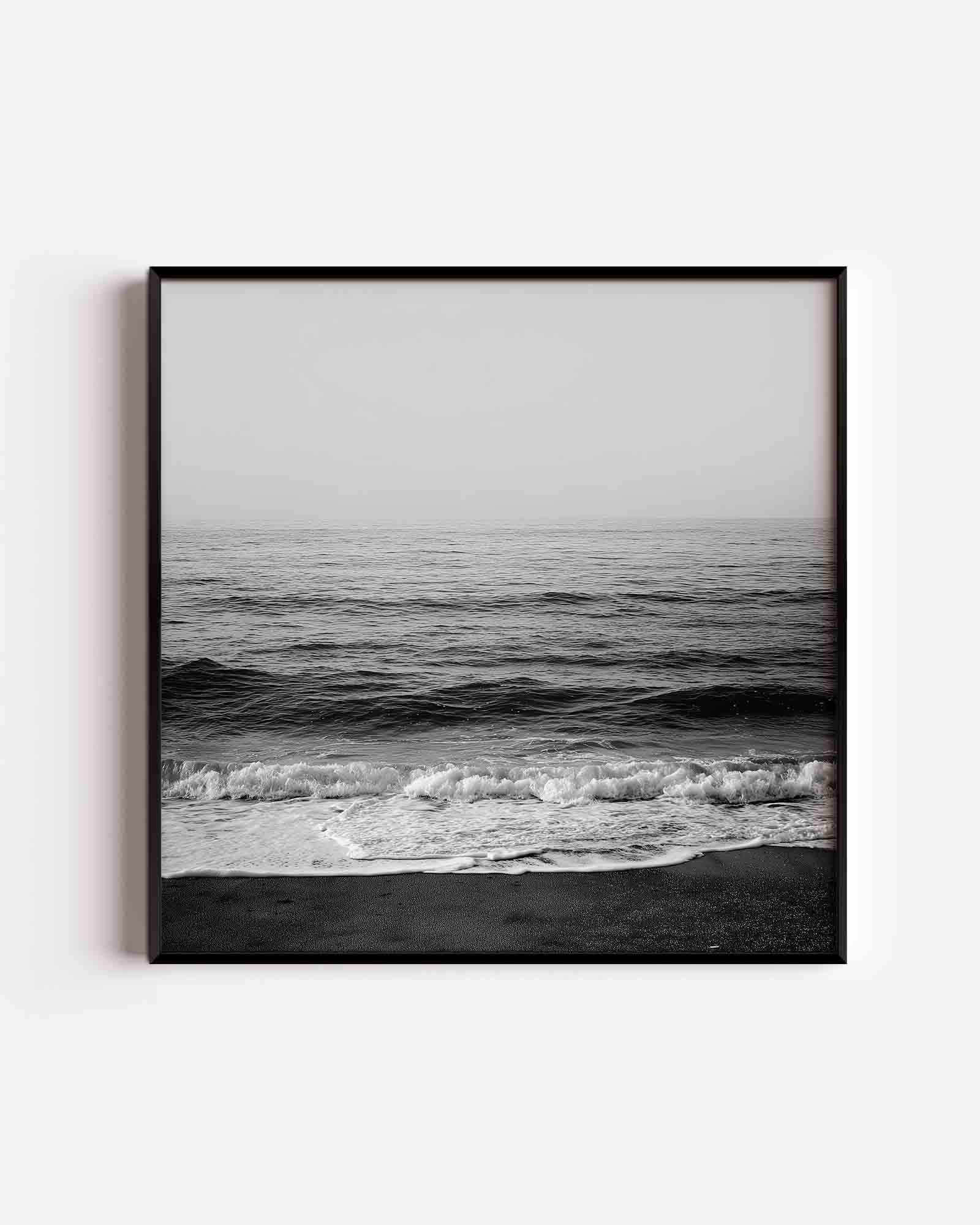 Golven en horizon Poster