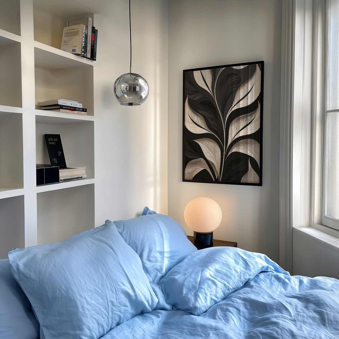 Elegante Botanische Bladeren Poster-WallArtistic
