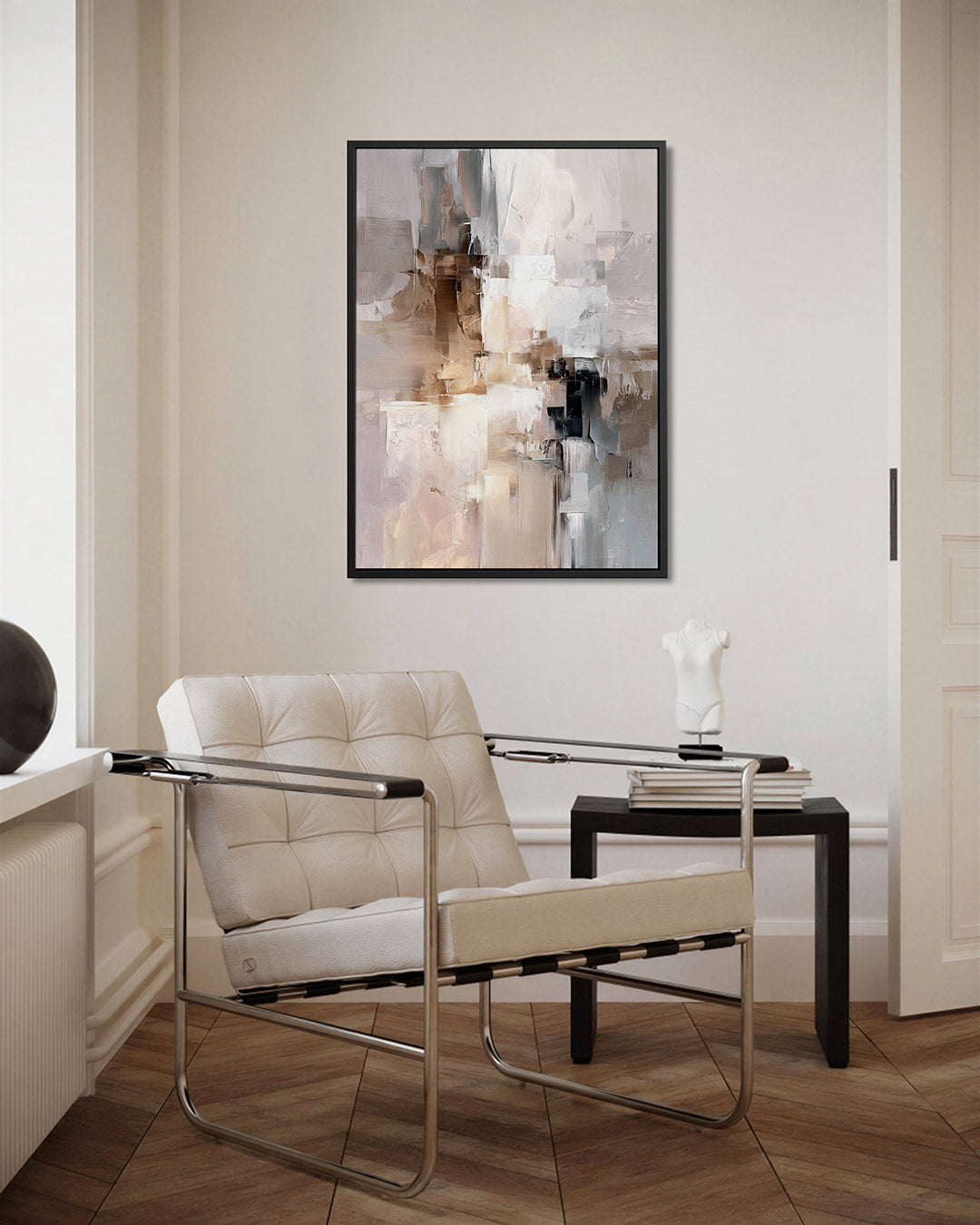 Gelaagde compositie Kunstwerk