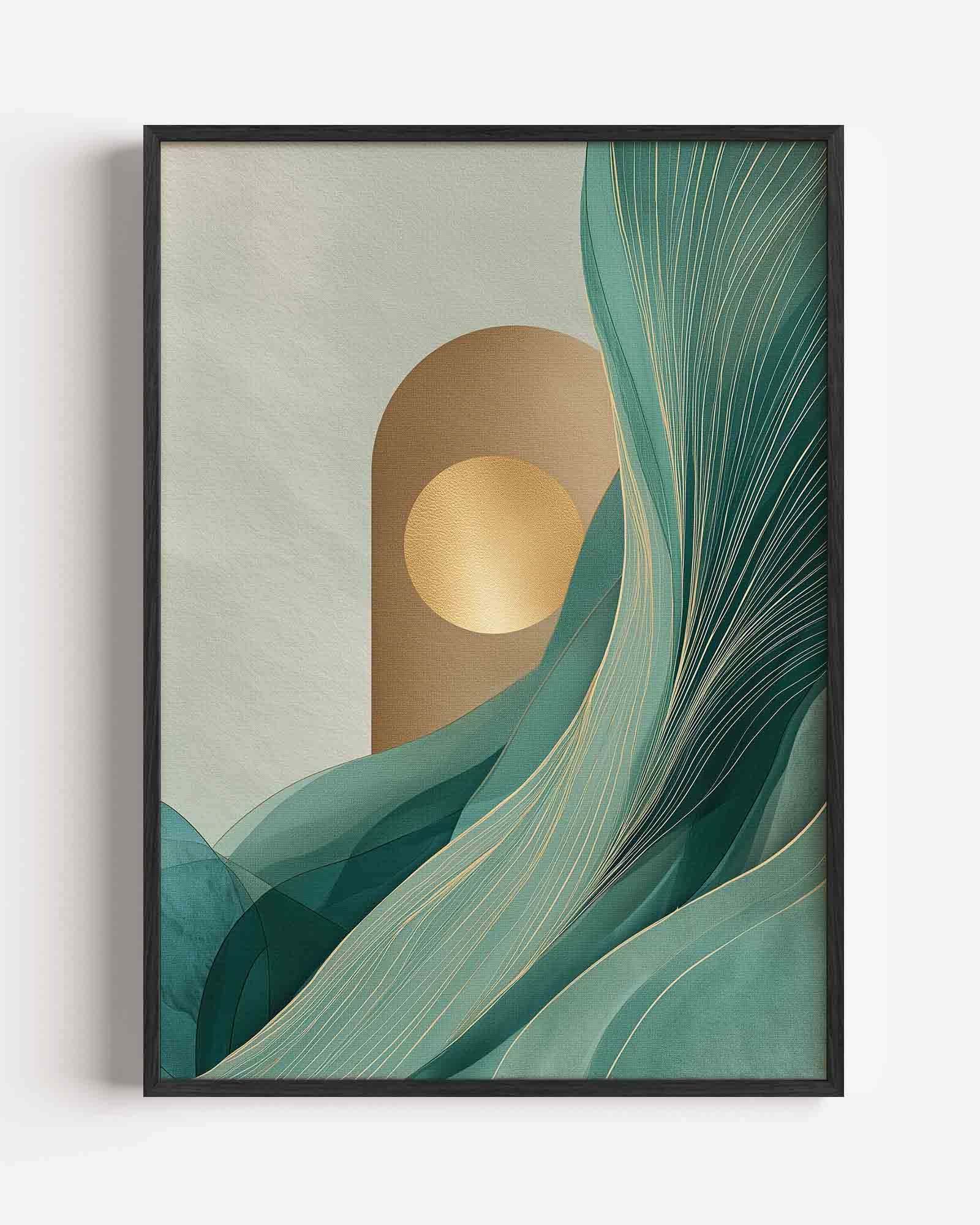 Abstracte vormen Poster
