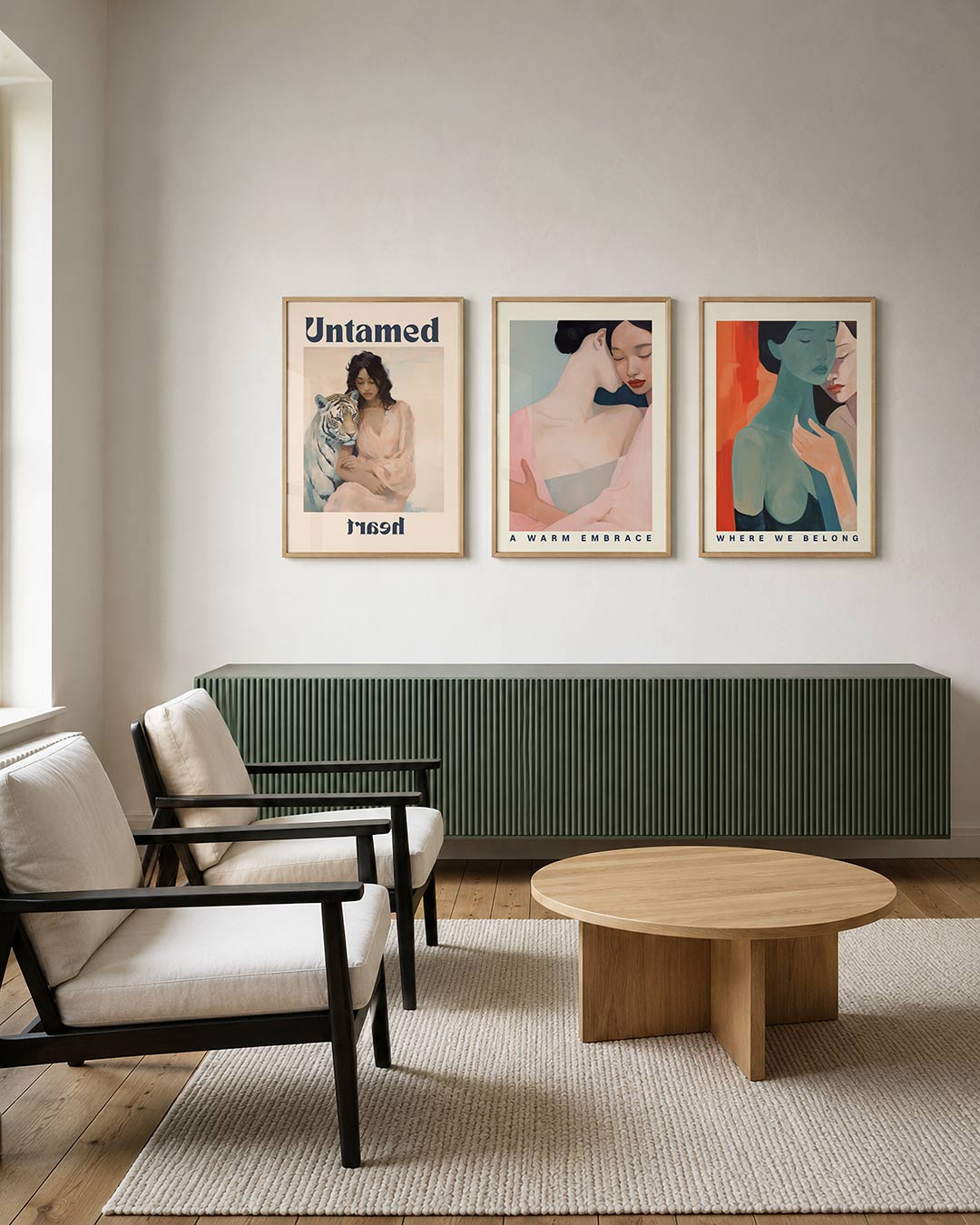Dierlijke harmonie Posterset